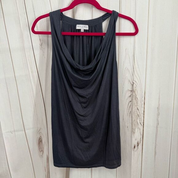 Michael Stars Women’s XS Grey Scoop Neck Tank Top - Picture 1 of 5